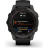 Часы GARMIN FENIX 7 SAPPHIRE SOLAR BLACK DLC TITANIUM WITH BLACK BAND 010-02540-35