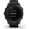 Часы GARMIN FENIX 7 SAPPHIRE SOLAR BLACK DLC TITANIUM WITH BLACK BAND 010-02540-35