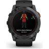 Часы GARMIN FENIX 7X PRO – SOLAR EDITION SLATE GRAY WITH BLACK BAND 11407