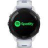Часы GARMIN FORERUNNER 265 BLACK BEZEL WITH WHITESTONE CASE AND WHITESTONE/TIDAL BLUE SILICONE BAND 010-02810-11