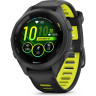 Часы GARMIN FORERUNNER 265S BLACK BEZEL AND CASE WITH BLACK/AMP YELLOW SILICONE BAND 010-02810-13
