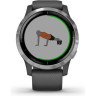 Часы GARMIN VIVOACTIVE 4 SHADOW GRAY/SILVER 10491