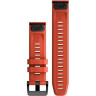 Ремешок GARMIN QUICKFIT 22 WATCH BANDS FLAME RED SILICONE 11189