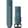 Ремешок сменный для GARMIN FENIX 6 22MM LAKESIDE BLUE SILICONE 010-12863-03