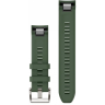 Ремешок сменный GARMIN QUICKFIT 22 WATCH BANDS PINE GREEN SILICONE STRAP 11640