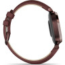 Смарт-часы GARMIN LILY 2 CLASSIC DARK BRONZE WITH MULBERRY LEATHER BAND 010-02839-03